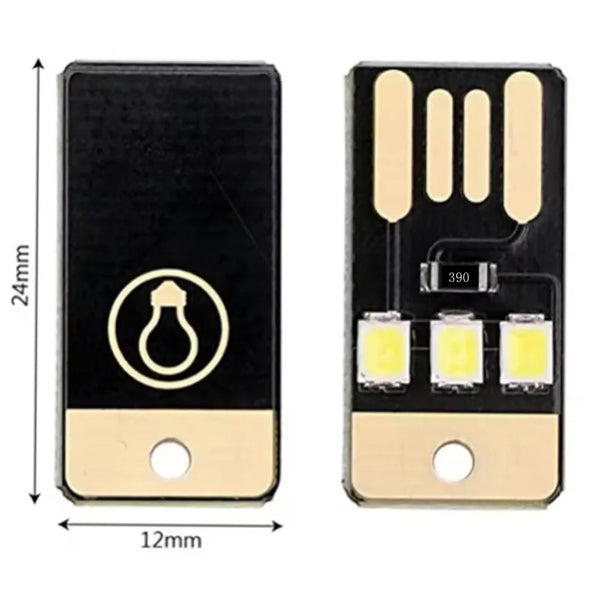 20pcs Ultra-thin Mini USB LED Lamp, Computer Lamp, Power Bank, Portable High-intensity USB Lamp, ...