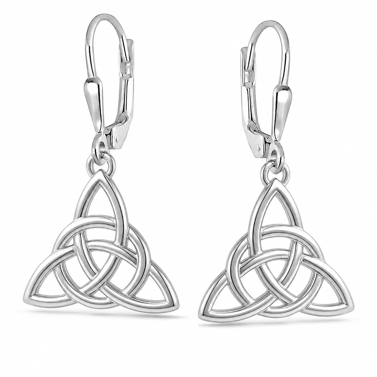 LeCalla 925 Sterling Silver Leverback Drop Earrings | Lightweight Italian Teardrop Dangle Earring for Women