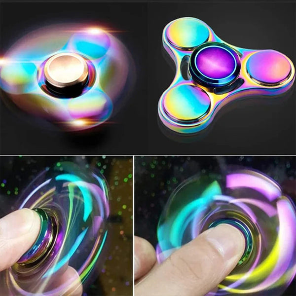 Rainbow Metal EDC Fidget Spinner