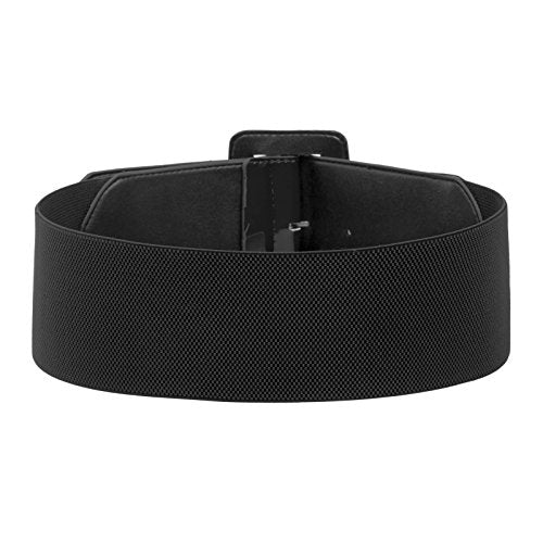 Women's Stretchy Belt 1950s 3 Inch Wide Elastic Belts