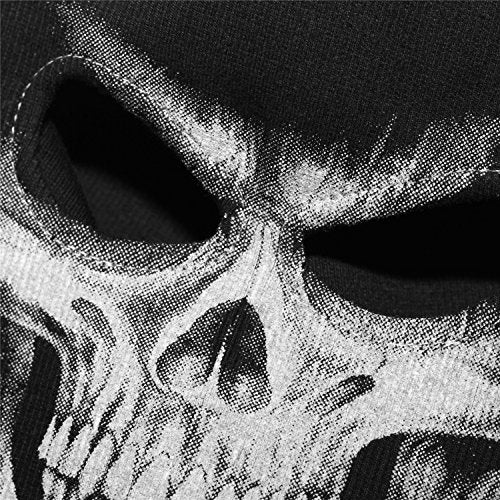 WTACTFUL 3D Scary Skeleton Mask Skull Mask Grim Reaper Mask for Halloween