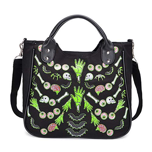 Rivet Luminous Canvas Punk Tote