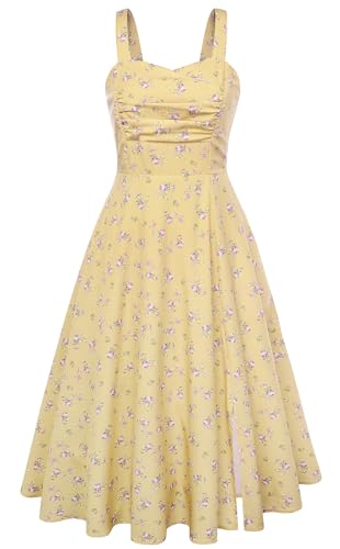 Vintage Midi Tea-Party A-Line Sundress