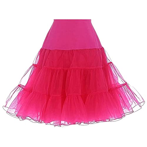 Women Crinoline Petticoat – Vintage Short Tutu Underskirt