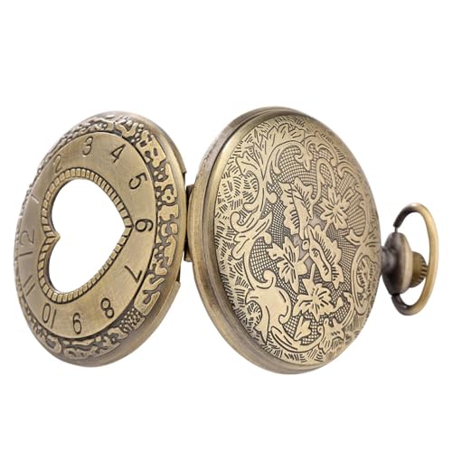 Vintage Pocket Watch with Chain for Men Necklace Watches for Women