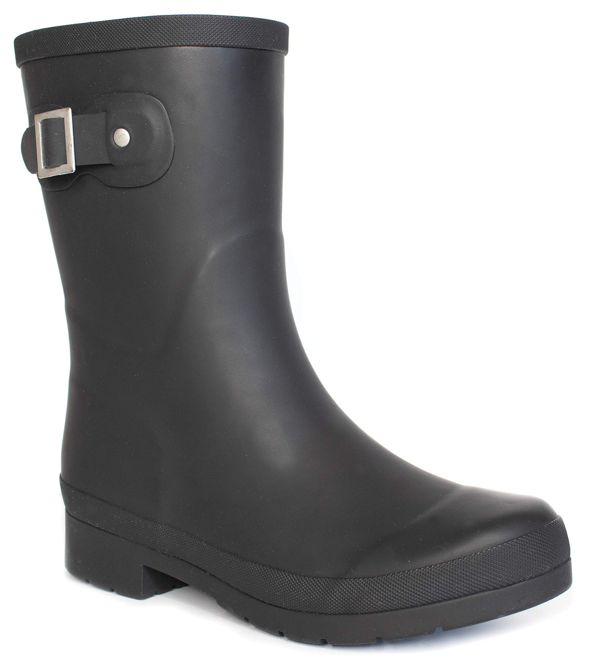 Solid Mid-height Rain Bootrain Boot