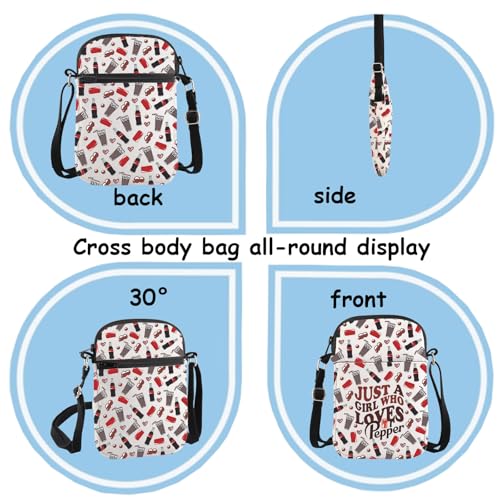 DR.P Beverage Crossbody Sling — Animal Print Drinks-Lovers Gift