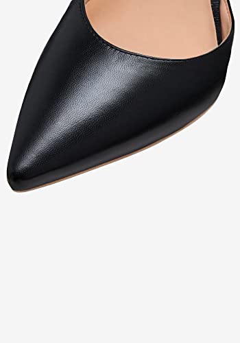 Womens Pumps Point Closed Toe High Heels Ankle Strap Heeled Sandals