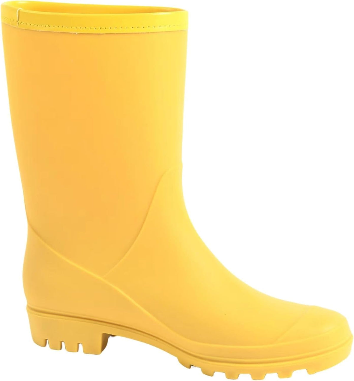 Women's Mid Calf Rain Boots Waterproof Fashion Shoes