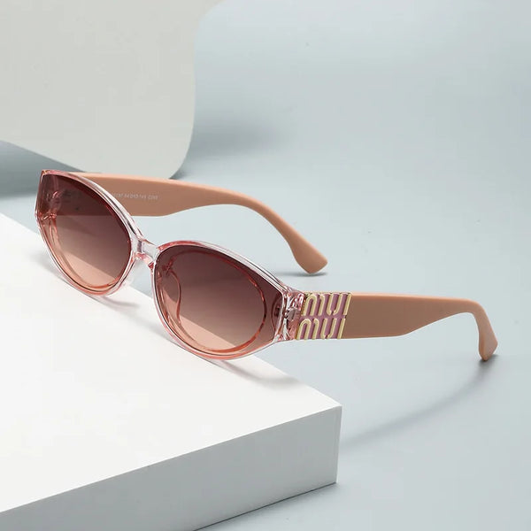 Oval Glamour Unisex Fashion Sunglasses – UV400