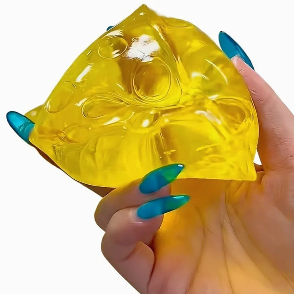 Squishy Mochi Cheese Fidget Squeeze Toy