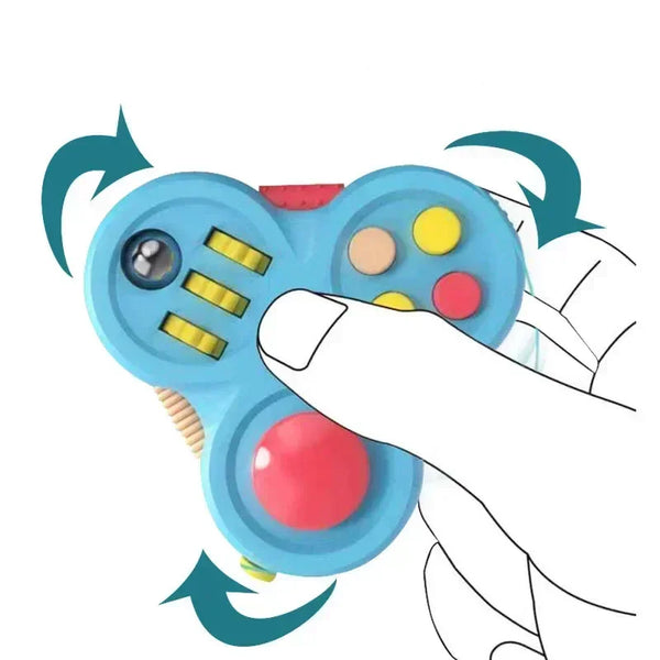 Rotating Magic Bean Fingertip Fidget Pad