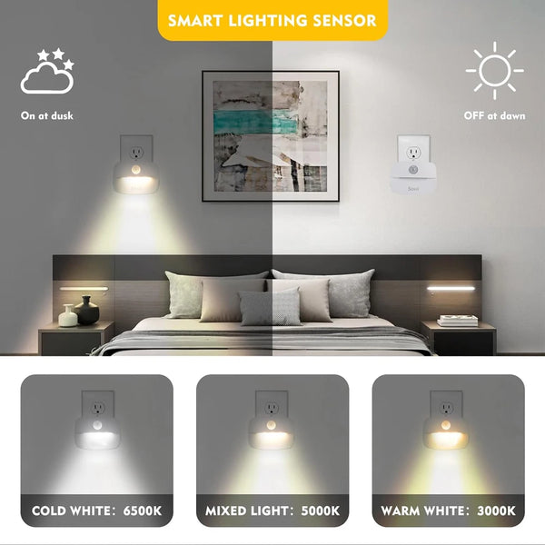 LED Night LED Light 220v Wall Lamp for Home Aisle wc Hallway Stair Kitchen Bedroom Night Lamp
