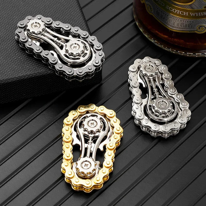 Metal Chain Sprocket Fidget Spinner – EDC Gyro