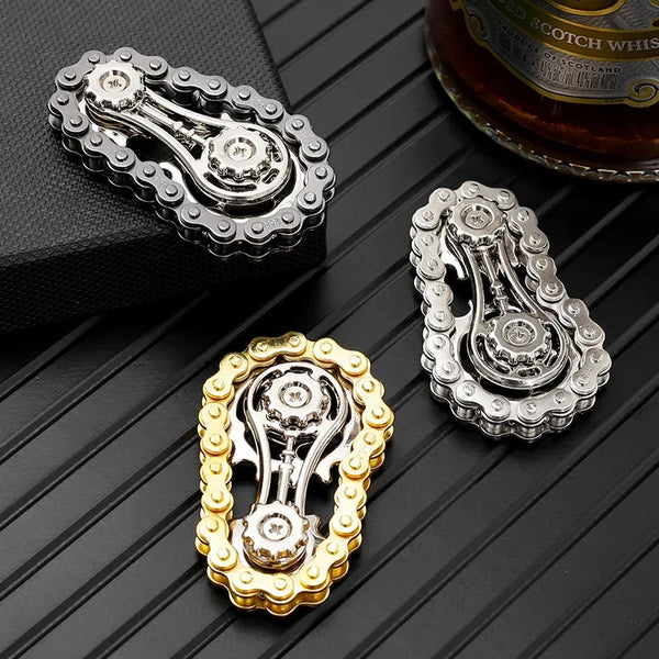 Metal Chain Sprocket Fidget Spinner – EDC Gyro