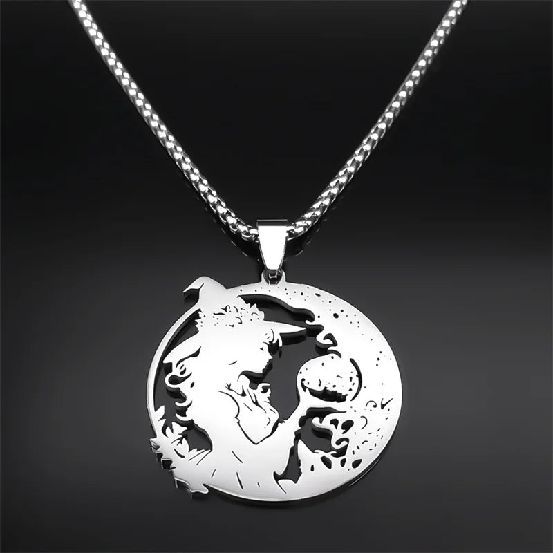 Spiritual Symbol Necklace - Wiccan Jewelry Secondary image