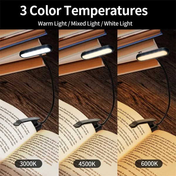 LED Book LED Light Lamp Adjustable Flexible Night Reading Lamp
