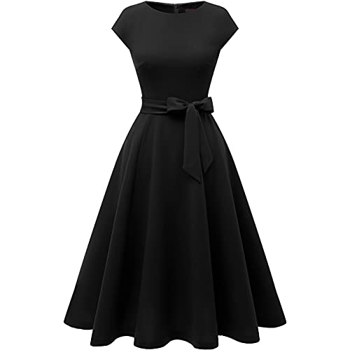 DRESSTELLS Women's Cocktail Dresses, Formal Wedding Guest Church Dress