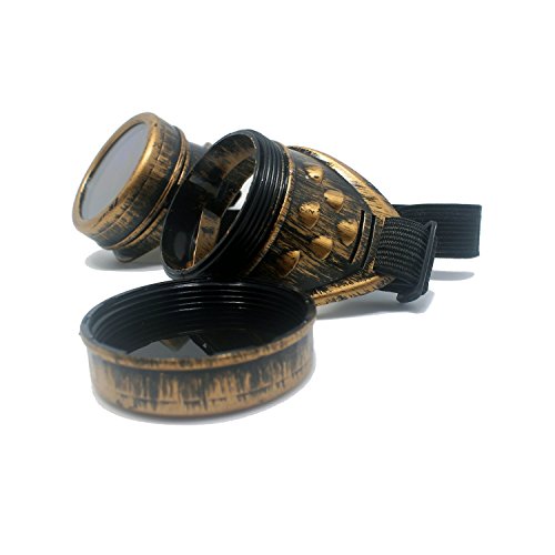 Mad Scientist Vintage Steampunk Cosplay Goggles