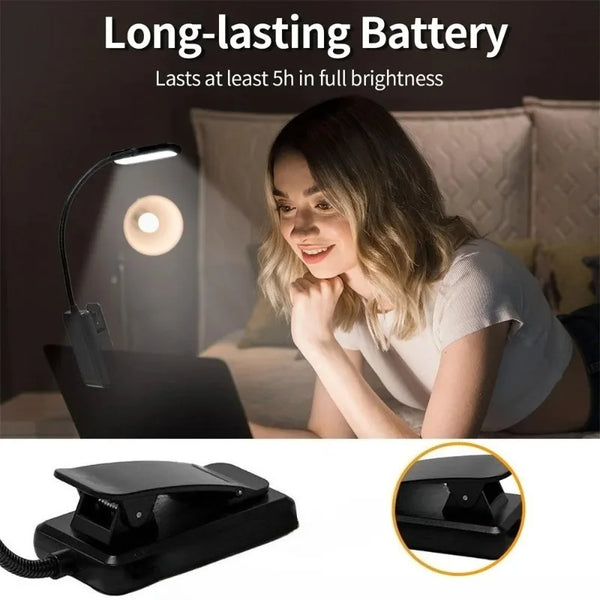 LED Book LED Light Lamp Adjustable Flexible Night Reading Lamp