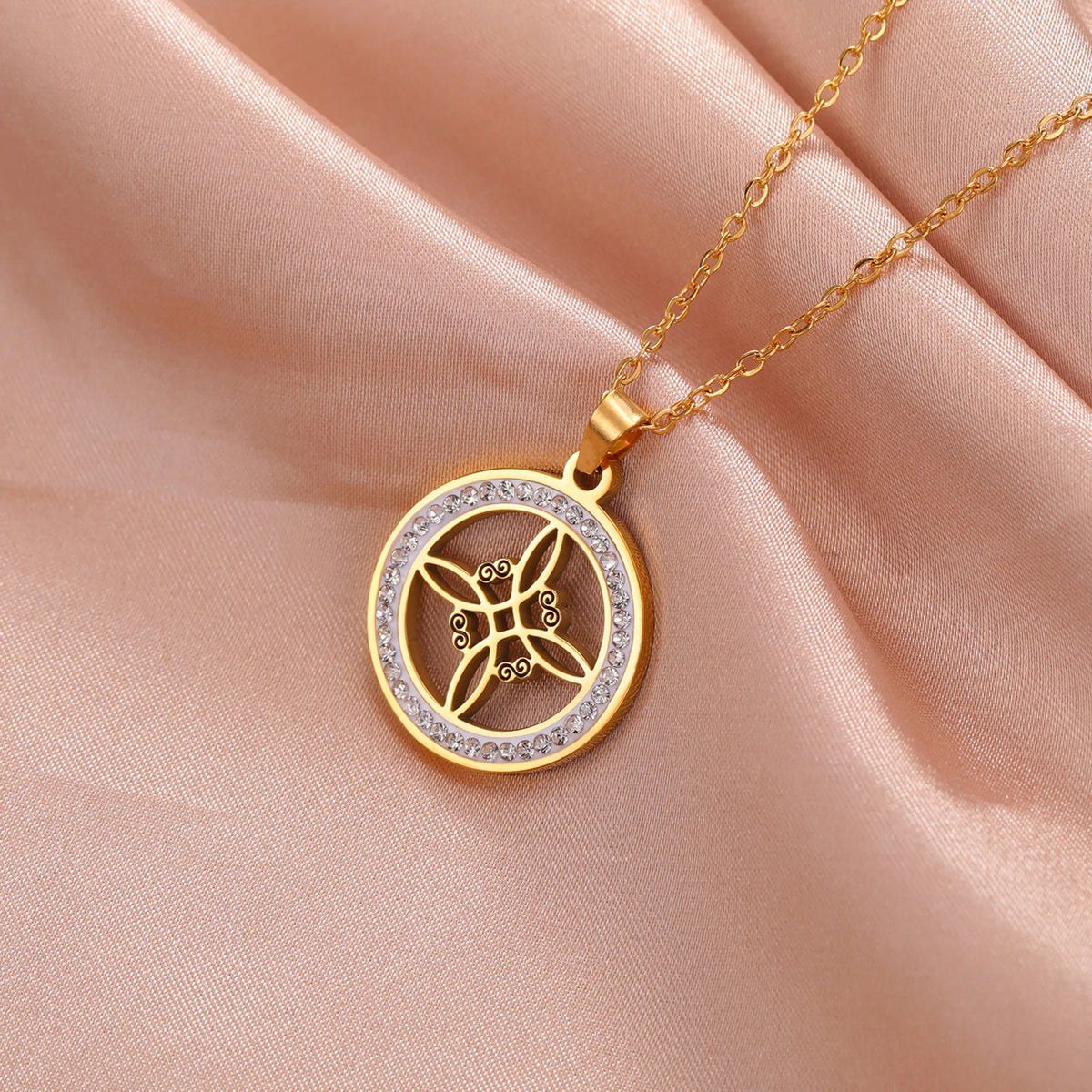 Spiritual Symbol Necklace - Wiccan Jewelry Main image