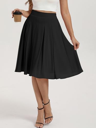 Belle Poque Women Pleated A Line Skirt Below Knee Length Secondary image
