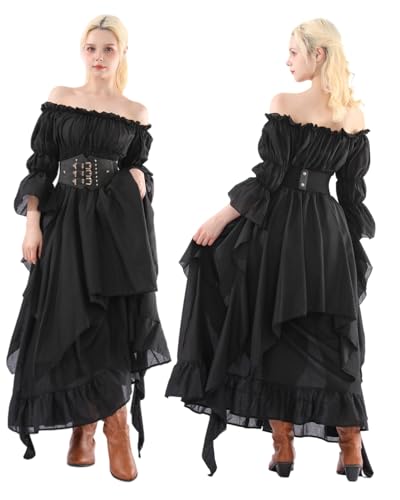 Renaissance Dress Women Victorian Dresses White Fairy Witch Wedding Dress