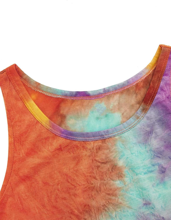 Remidoo Crop Tops for Women Casual Cropped Tank Top Summer Sleeveless Shirts