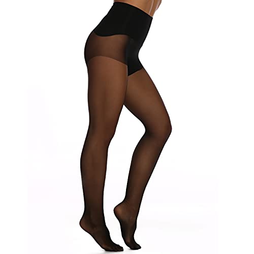 15D Seamless Control Top Pantyhose