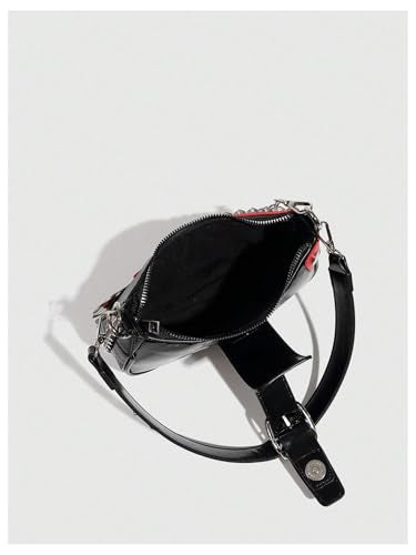 Women's Y2K Star Embroidery Shoulder Bag