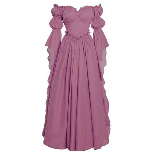 Medieval Renaissance Costume Dress Victorian Dresses for Women