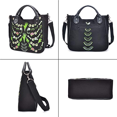 Rivet Luminous Canvas Punk Tote