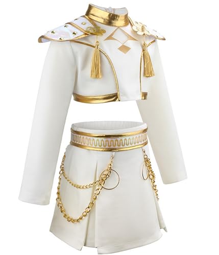 Binbo White Halloween Outfit Kids Girls Secondary image