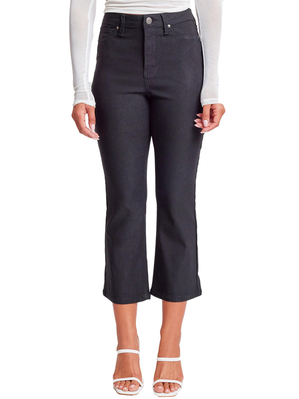Ymi Women´s Plus Hyperstretch Cropped Kick Flare Pants