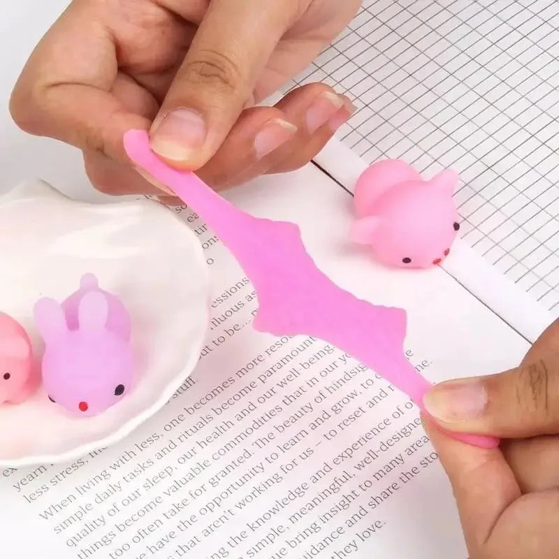 20-Pack Mini Squeeze Animal Stress Toys