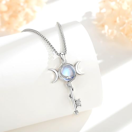Hecate Key Necklace Witchy Jewelry for Women Witch Protection Sigils Gifts