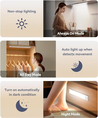 Under Cabinet Lighting, LED Motion Sensor LED Light for Kitchen(2 Pack) Secondary image