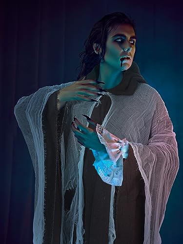 Geyoga Grim Reaper Costume for Adults, Halloween Cloak