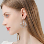 Demon Symbol Sigil of Lilith Magical Pendant Witchcraft Earrings
