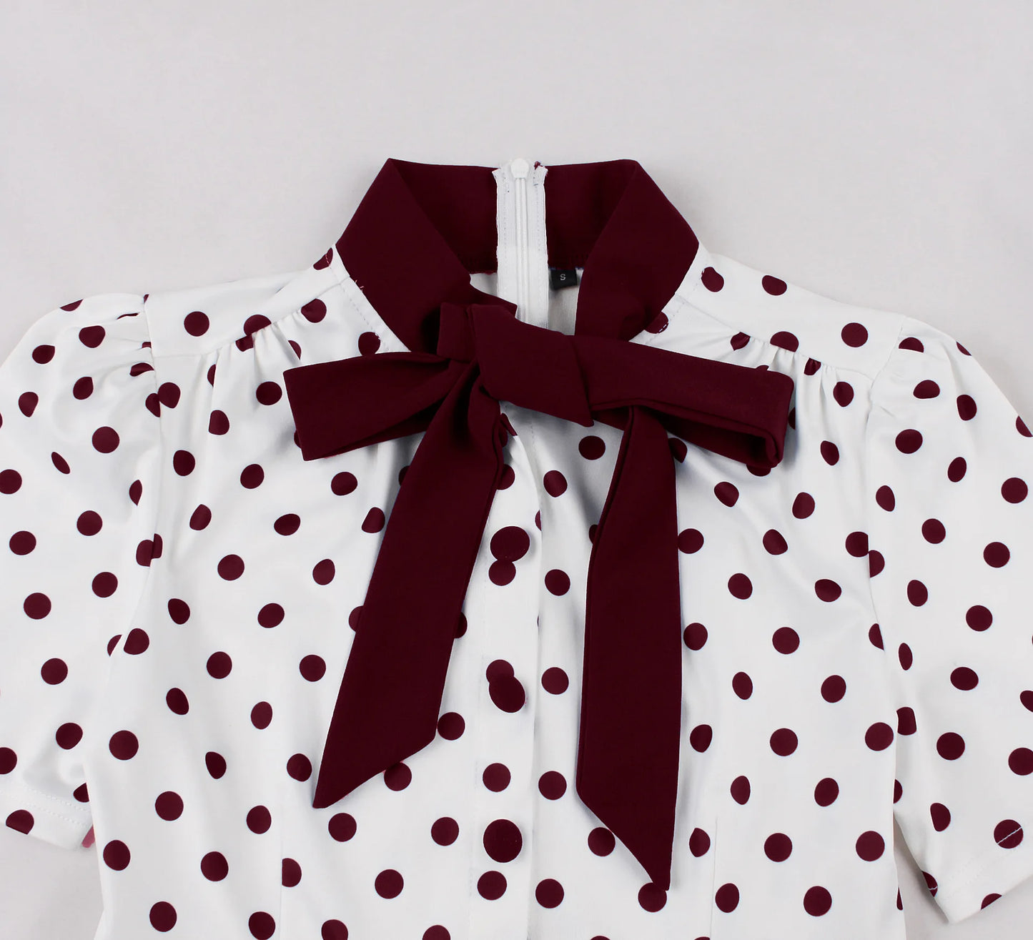 Polka Dot Vintage Swing Dress - 1950s Rockabilly Pin-Up Style