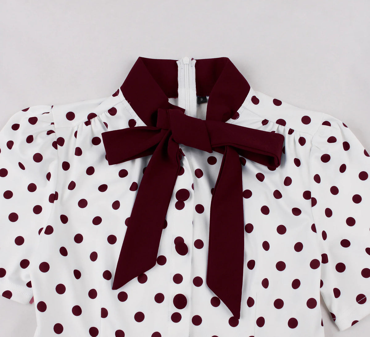 Polka Dot Vintage Swing Dress - 1950s Rockabilly Pin-Up Style