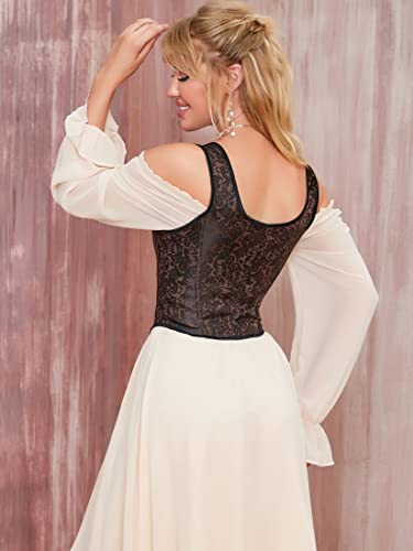 Vintage 1920s Renaissance Lace Trim Bustier