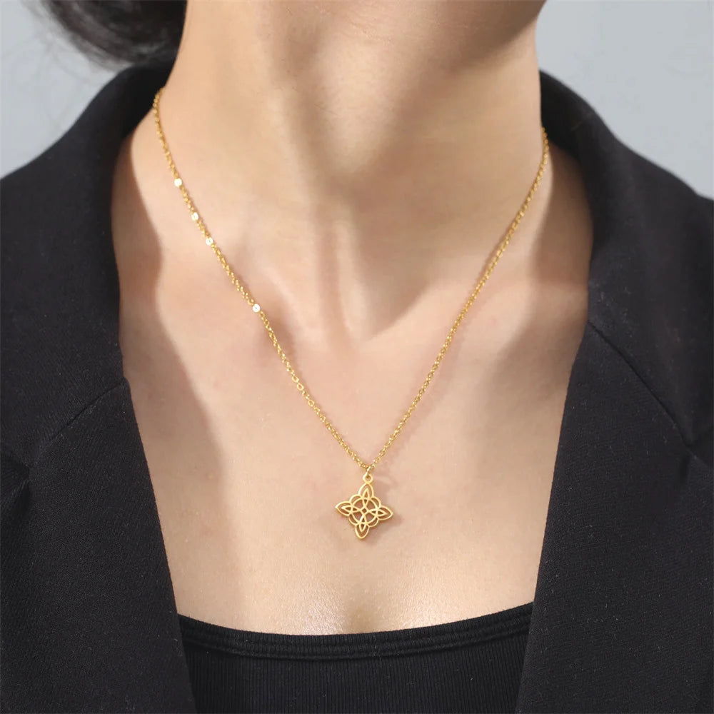 Spiritual Symbol Necklace - Wiccan Jewelry