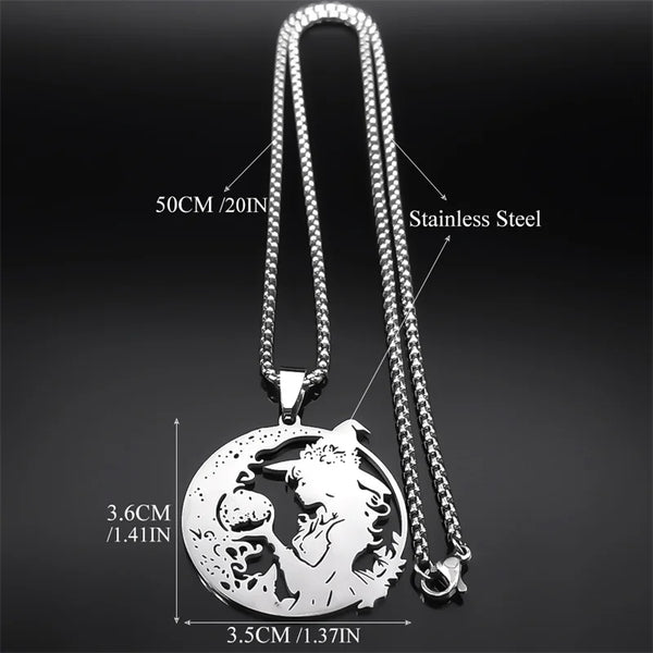Spiritual Symbol Necklace - Wiccan Jewelry