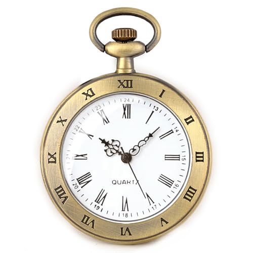 Vintage Analogue Pocket Watch with Chain