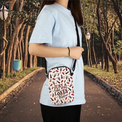 DR.P Beverage Crossbody Sling — Animal Print Drinks-Lovers Gift