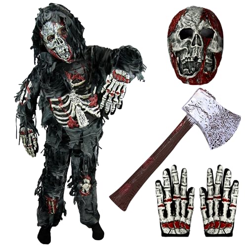 Spooktacular Creations Zombie Costume for Kids, Scary Halloween Costume for Boys, Halloween Main image
