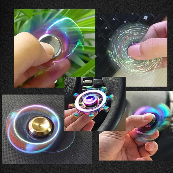Rainbow Metal EDC Fidget Spinner