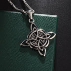 Wiccan Witch Knot Amulet Gift Necklace