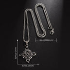 Wiccan Witch Knot Amulet Gift Necklace